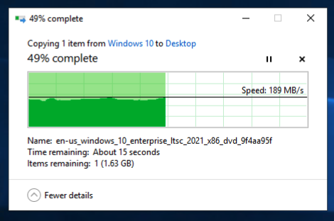 3x 4TB RAID5 2Gbit LACP SMB performansı.